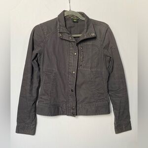 Eddie Bauer Women's Charcoal Utility Jacket